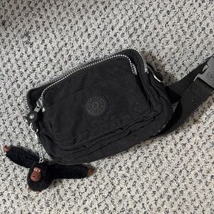 Kipling Black Belt Bag